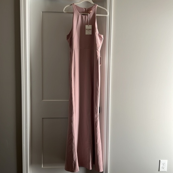 Show Me Your Mumu Chicago High Neck Gown in Blush - XXL - Picture 2 of 4